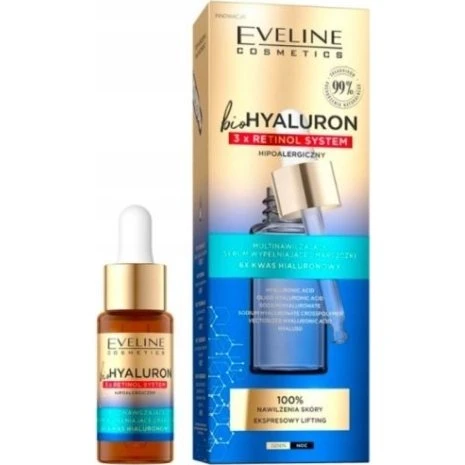 Eveline BioHyaluron 3xRetinol Serum 18 ml