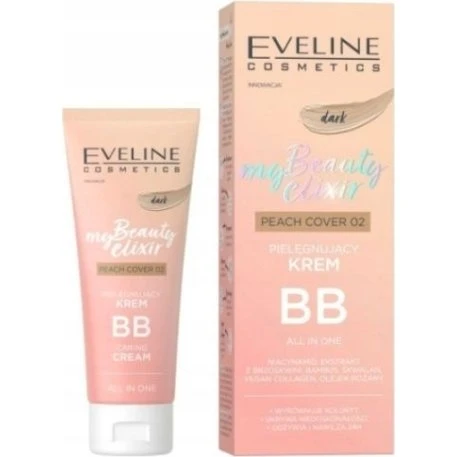 Eveline My Beauty Elixir Dark Peach Cover Krem BB