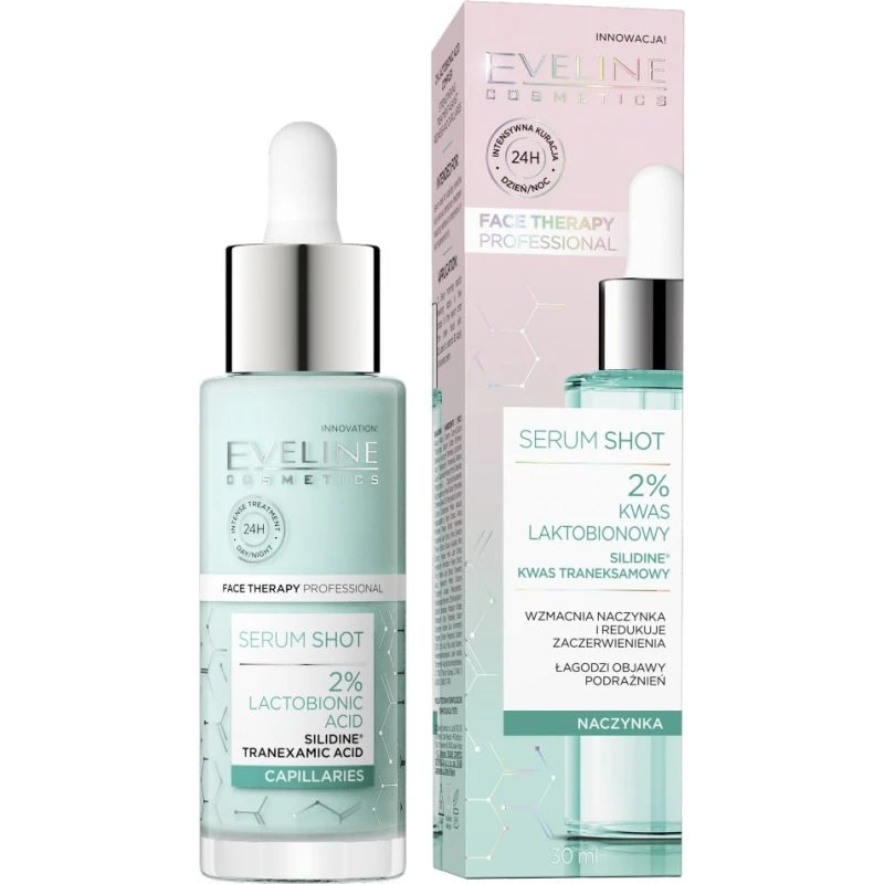 Eveline Cosmetics Serum Shot: kuracja na zaczerwienienia 2% 30ml