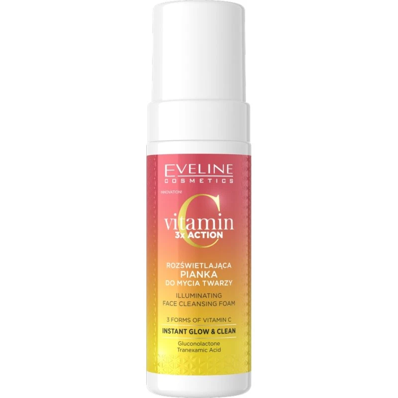 Eveline Cosmetics Vitamin C 3x Action pianka do mycia twarzy 150ml