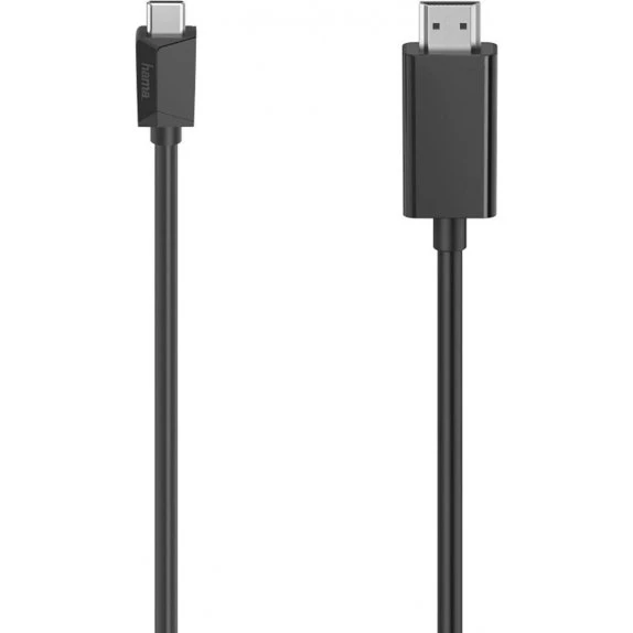 HAMA USB-C do HDMI 4K 1,5m czarny