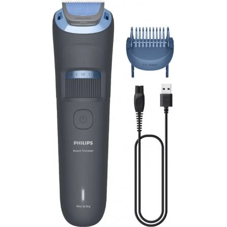 PHILIPS BT3617/15 trymer do brody, niebieski