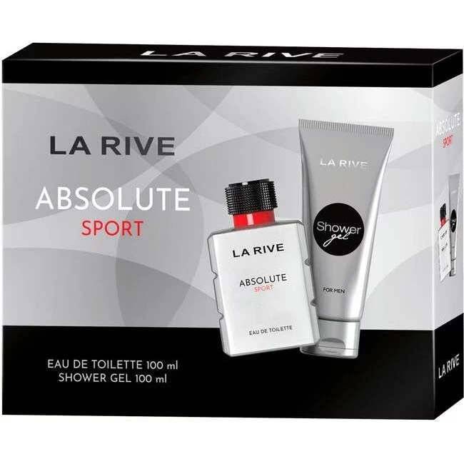 La Rive Absolute Sport Men zestaw: woda toaletowa 100ml + żel pod prysznic 100ml