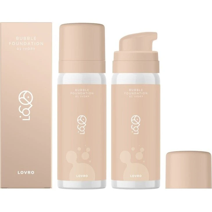 LOVRO Bubble Foundation Podkład Rozświetlający 01 Ivory