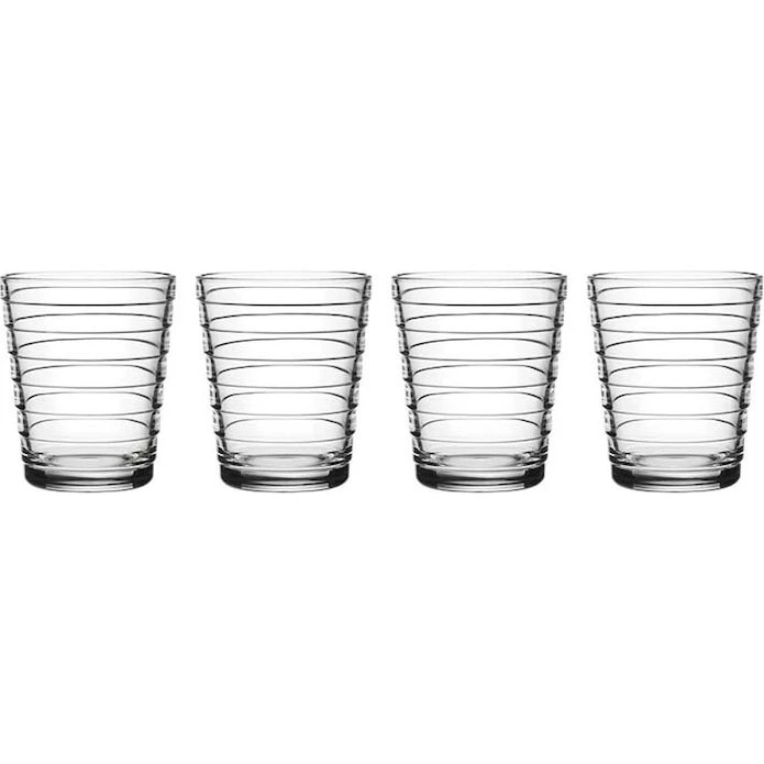 Iittala Szklanki Aino Aalto 220 ml 4 szt. przezroczyste