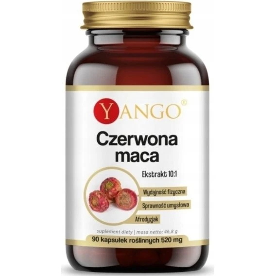 YANGO Czerwona maca 90 kapsułek