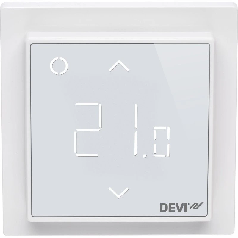 Devireg Smart 140F1140, termostat dotykowy, biały, 220-240V