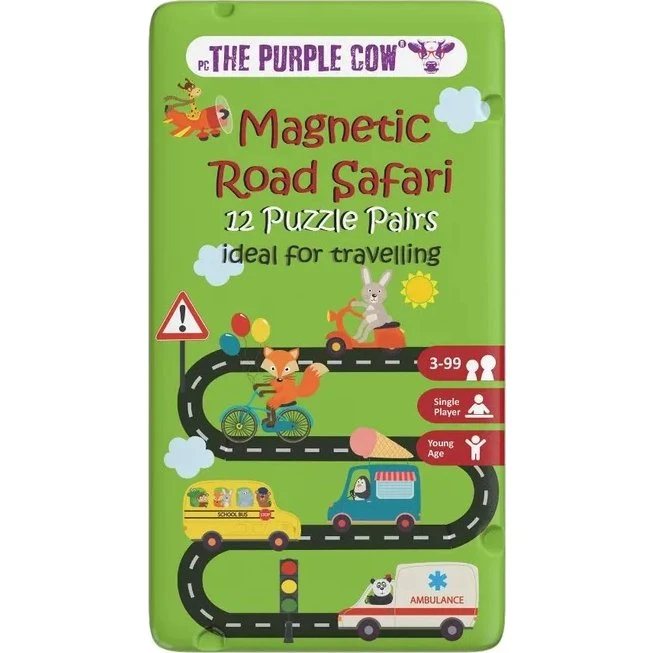 The Purple Cow Drogowe Safari – podróżna gra magnetyczna