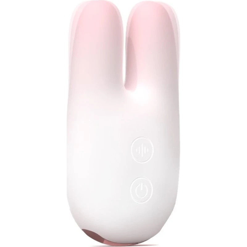 S-HANDE Baby Rabbit wibrator stymulujący White Pink