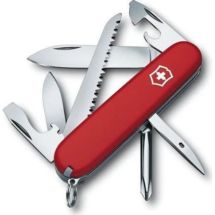 Victorinox Hiker 1.4613 - Scyzoryk 91 mm, czerwony, 13 funkcji