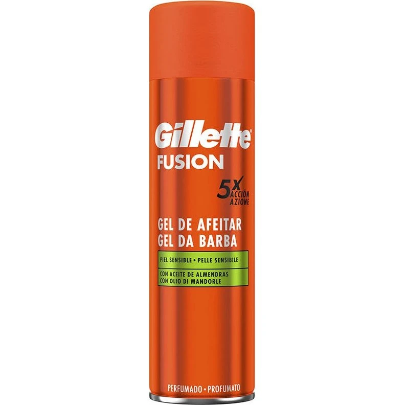 Gillette Fusion żel do golenia dla skóry wrażliwej 200ml