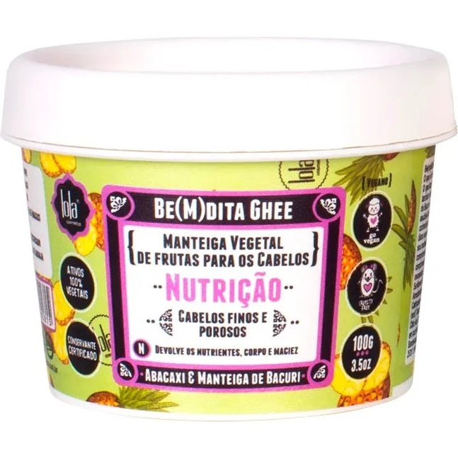 Lola Cosmetics Be(M)dita Ghee Maska z ananasem i masłem bacuri 100g