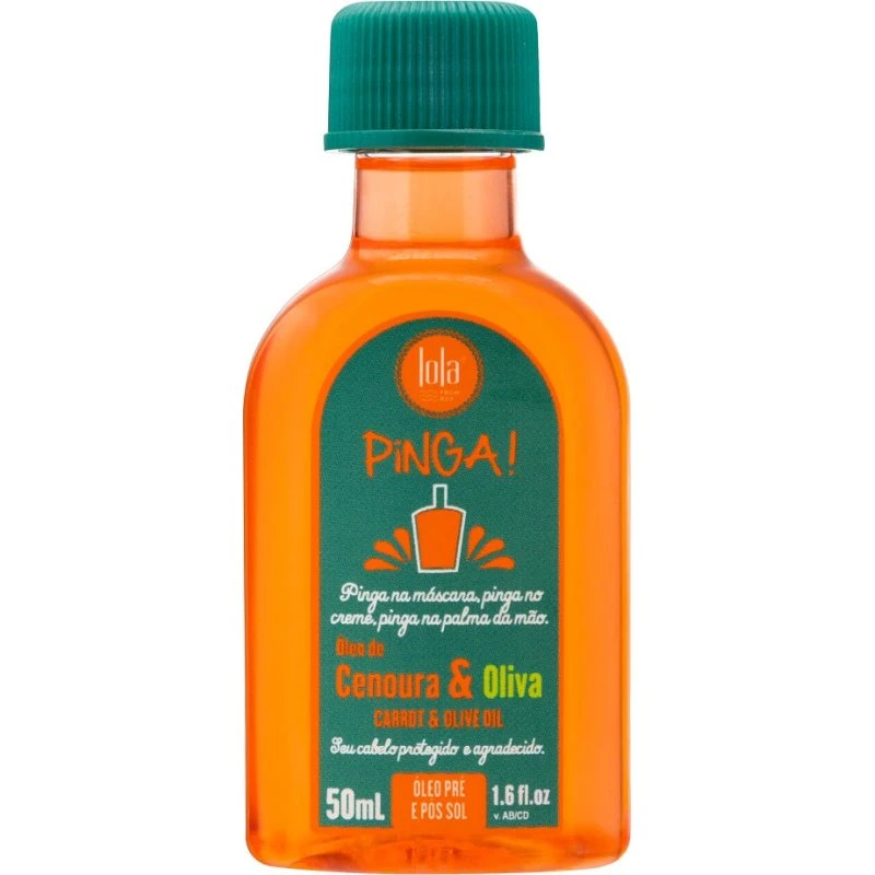 Lola Cosmetics Pinga! Carrot & Olive Oil Olejek do włosów 50ml