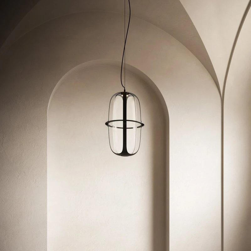 Kooi Lampa Wisząca LED Black/Matt Black Ø 30 cm