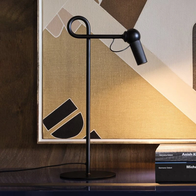 KDLN Lampa stołowa Bird Black - LED, ściemniana, metalowa