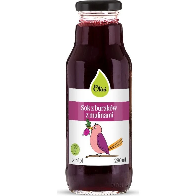 Olini Sok z buraków z malinami dla dzieci 290ml