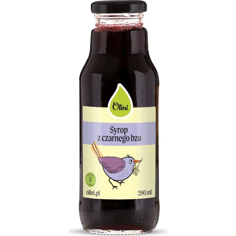 Olini Syrop z czarnego bzu dla dzieci 290ml