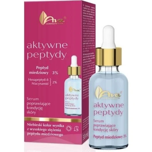 Ava Aktywne Peptydy Serum Peptyd Miedziowy 3% 30 ml