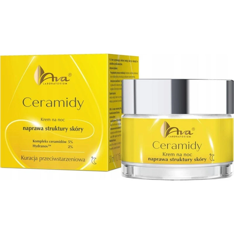 Ava Laboratorium Ceramidy Krem na noc naprawa struktury skóry 50ml