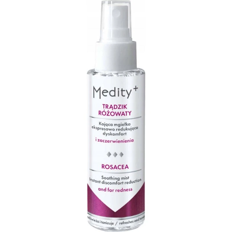 AVA MEDITY+ Mgiełka kojąca na trądzik różowaty, 100 ml