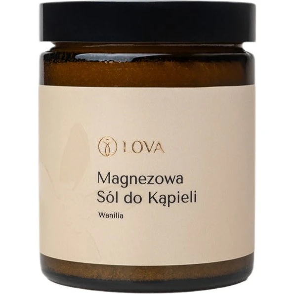 LOVA Magnezowa sól do kąpieli Wanilia 180g