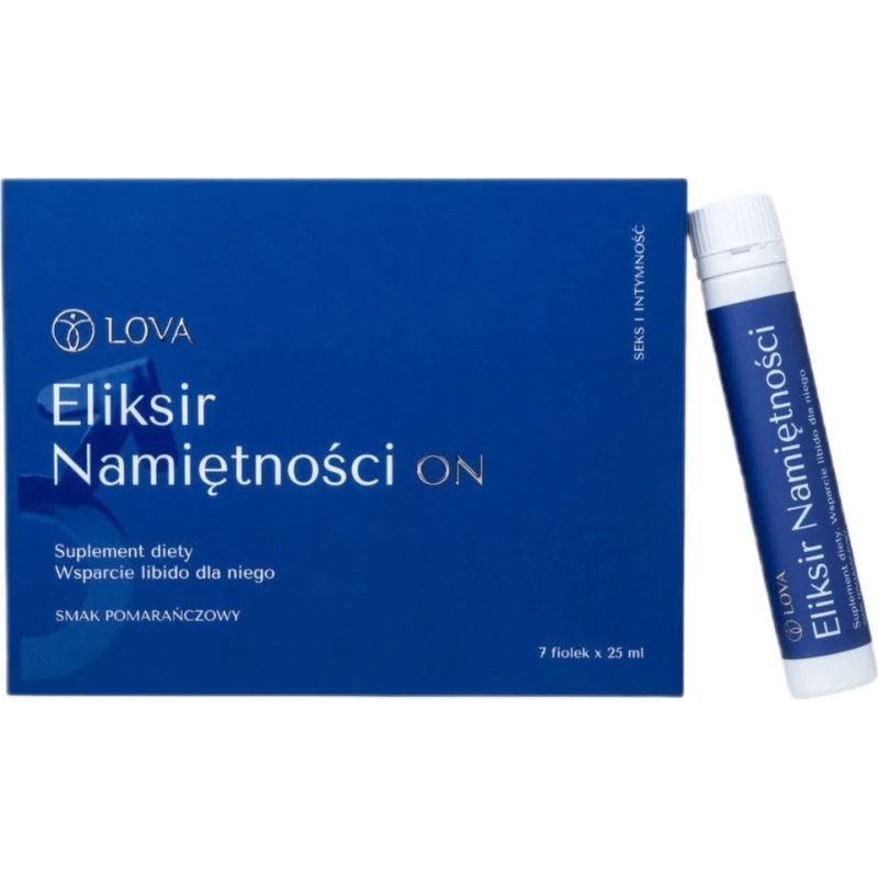 LOVA Eliksir Namiętności ON Truskawka 7x25ml