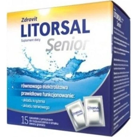Zdrovit Litorsal Senior 15 saszetek