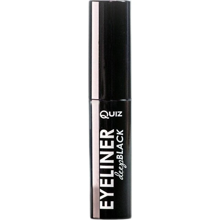 Quiz Cosmetics Liquid Eyeliner w pędzelku, Black, 2.5ml