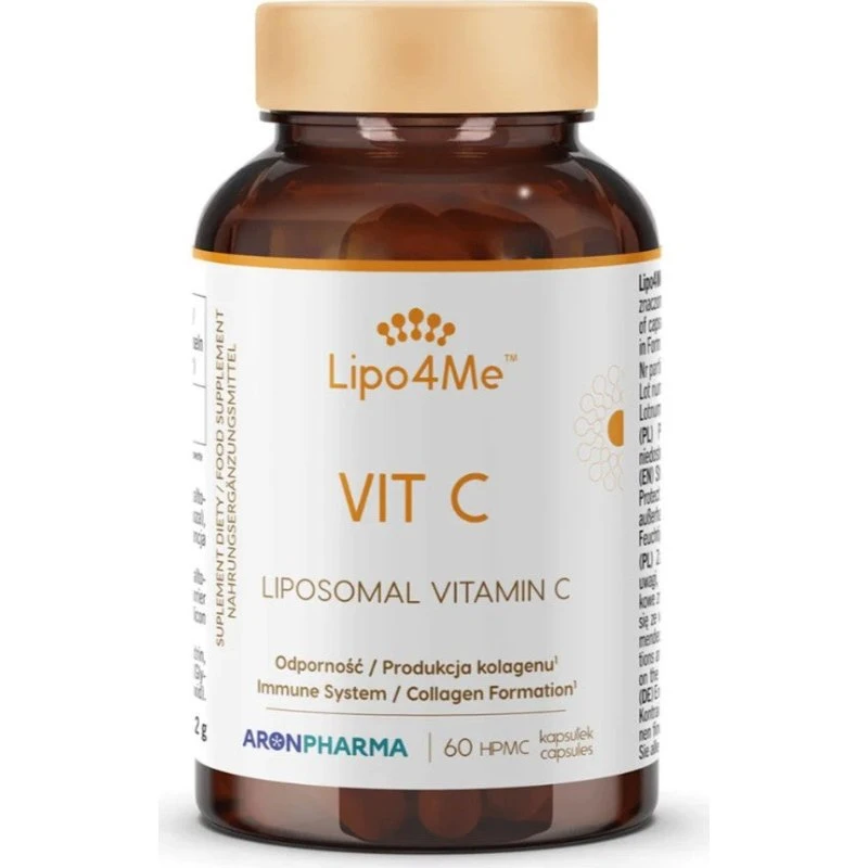 AronPharma Lipo4Me Vit. C liposomalna witamina C, 60 kapsułek