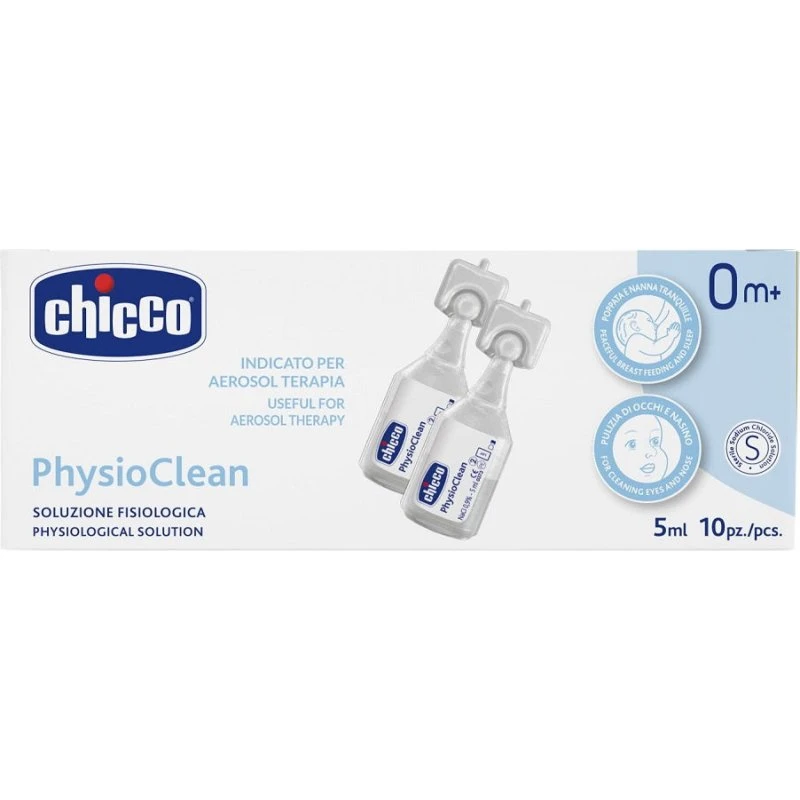 Chicco PhysioClean Roztwór soli fizjologicznej 10x5 ml