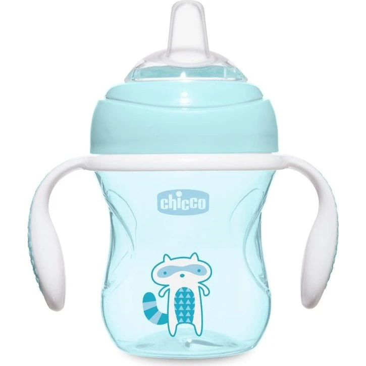 Chicco Transition Cup Kubek treningowy dla chłopca 200ml, 4m+