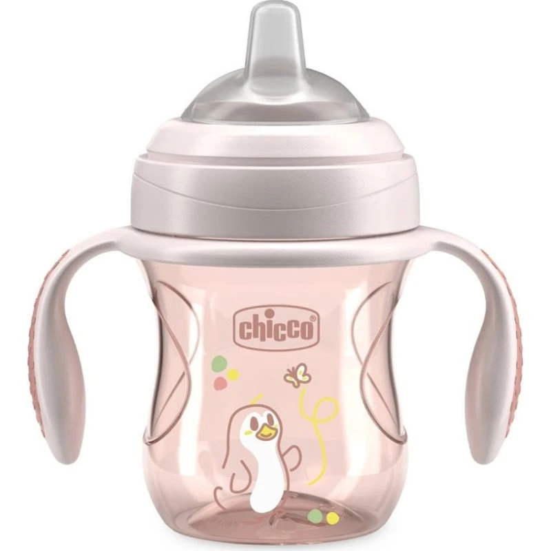 Chicco Transition Cup Kubek Treningowy 200ml Beż