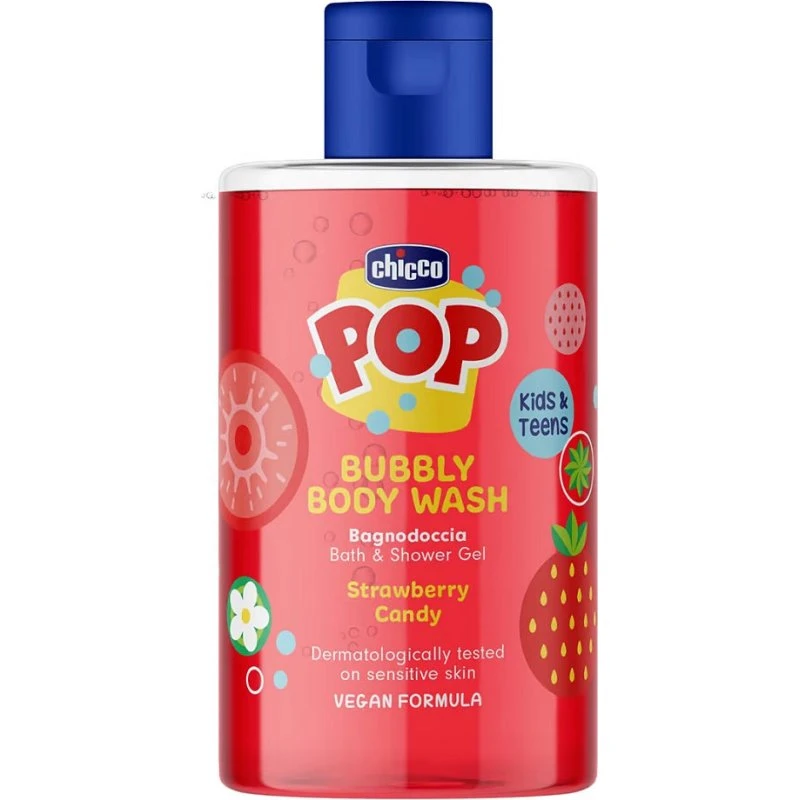 Chicco Pop żel pod prysznic truskawkowy sorbet 300ml