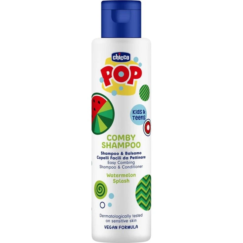 Chicco Pop szampon i odżywka 2w1 arbuzowy sorbet 250ml