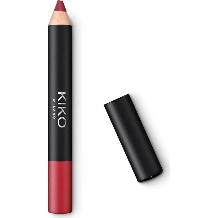 KIKO Milano Smart Fusion Matte Lip Crayon 06 Cherry Red 1.6g