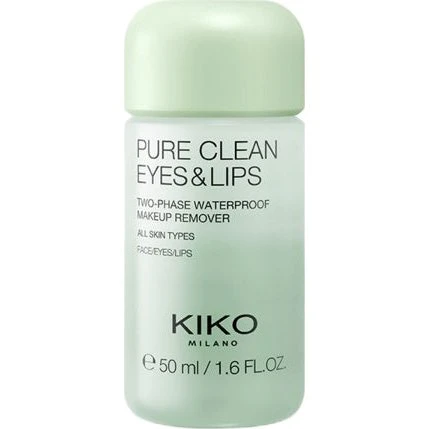 KIKO Milano Pure Clean Eyes&Lips Mini dwufazowy płyn 50ml