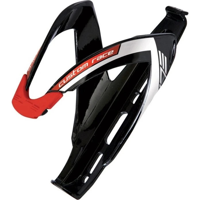 Elite Custom Race Koszyk na Bidon Czarno-Czerwony