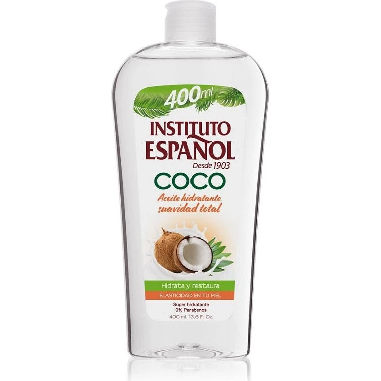 Instituto Espanol Coco olejek kokosowy do ciała nawilżający 400ml