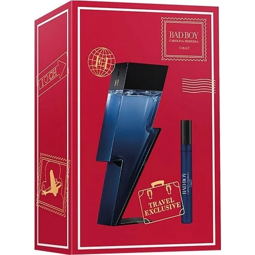 Carolina Herrera Bad Boy Cobalt zestaw: 100ml + 10ml
