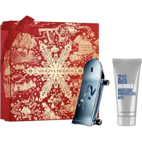 Carolina Herrera 212 Heroes Forever Young Men zestaw 90ml + 100ml