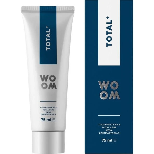 Woom Total+ odbudowująca pasta do zębów 75ml
