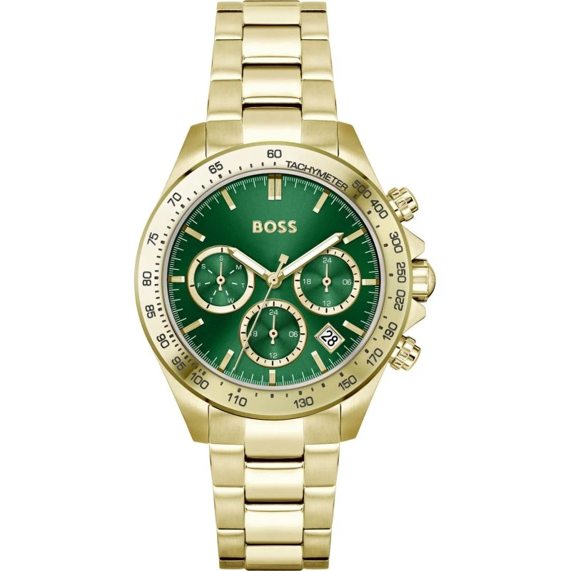 BOSS Novia 1502750 Zegarek damska z tachimetrem i datą