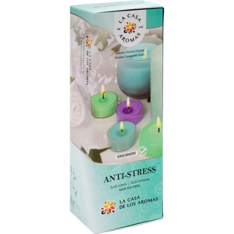 La Casa de los Aromas Incense Anti-Stress - Kadzidełka 20 szt.