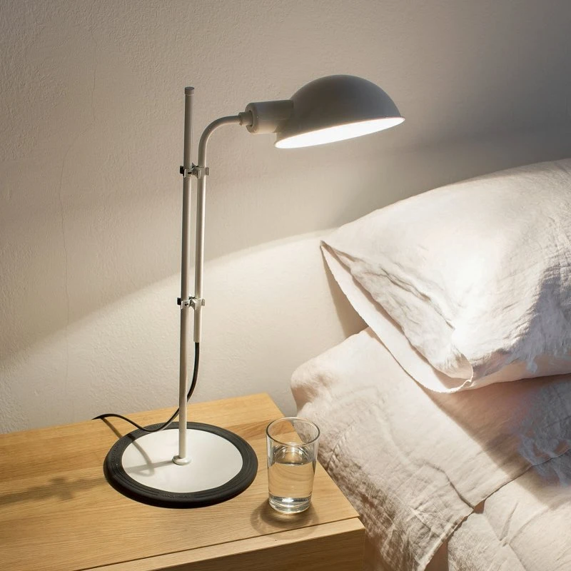 MARSET Funiculí lampa stołowa, perłowa