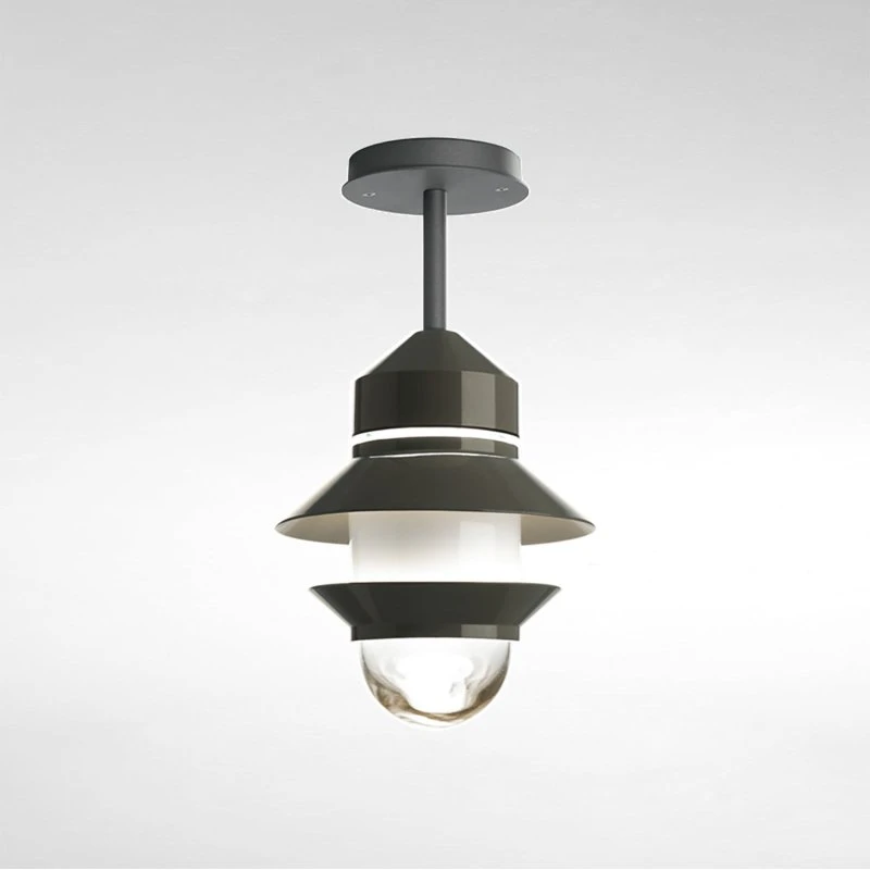 Marset Santorini Lampa Sufitowa Zewnętrzna Szara IP65