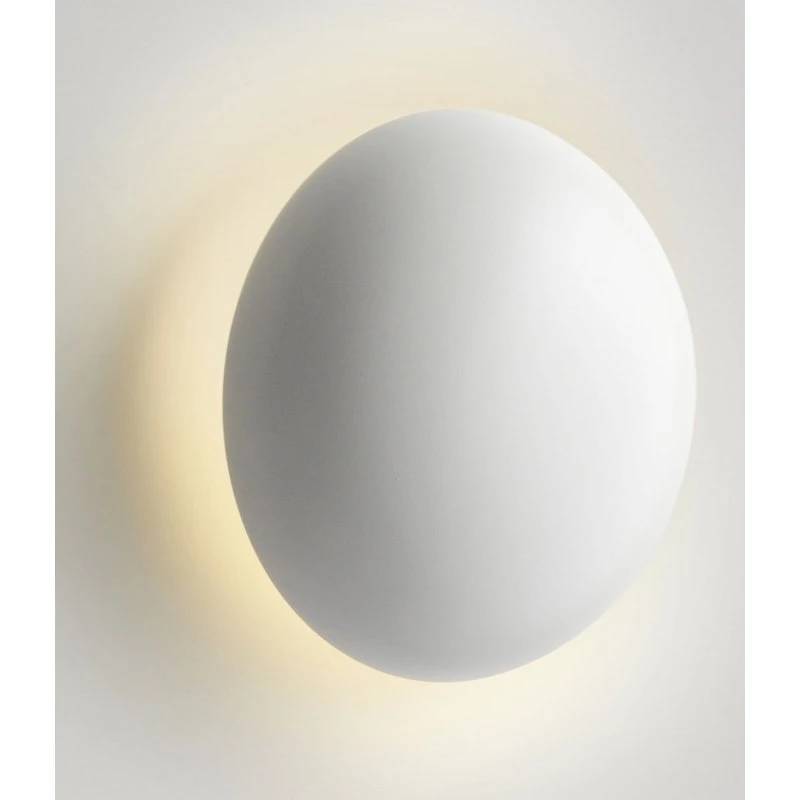 Marset Babila 28 Lampa Ścienna Zewnętrzna LED Biała Ø28cm