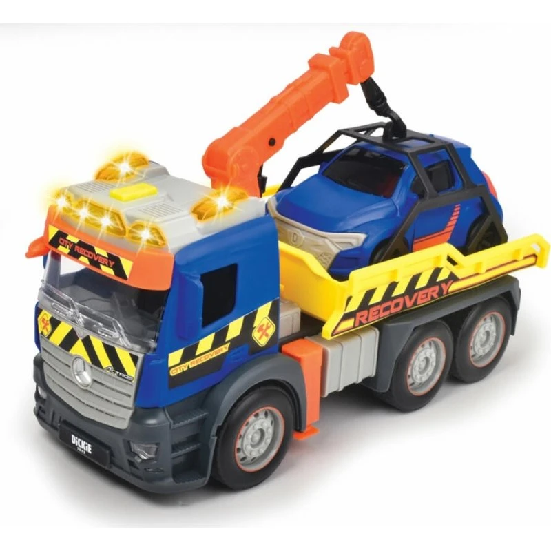 Dickie City Laweta Mercedes z podnośnikiem 26 cm