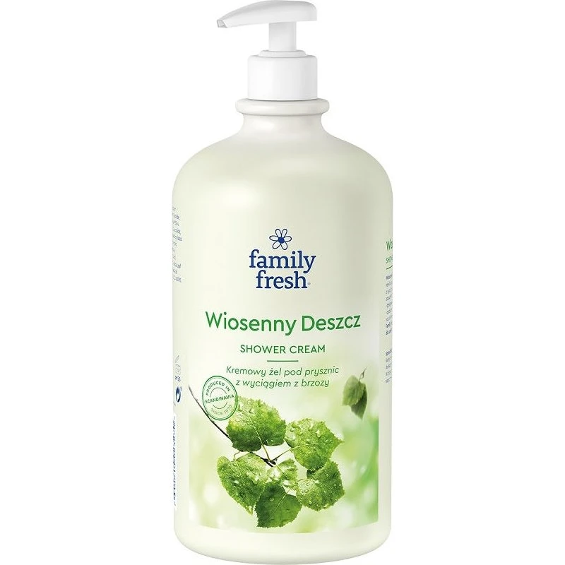 Family Fresh Wiosenny Deszcz kremowy żel pod prysznic 1000ml