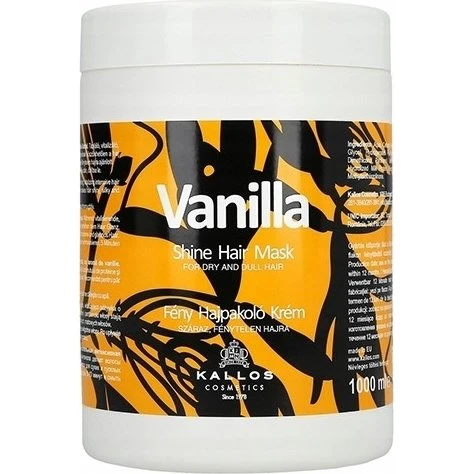 Kallos Vanilla Shine Maska Nabłyszczająca do Włosów 1000ml