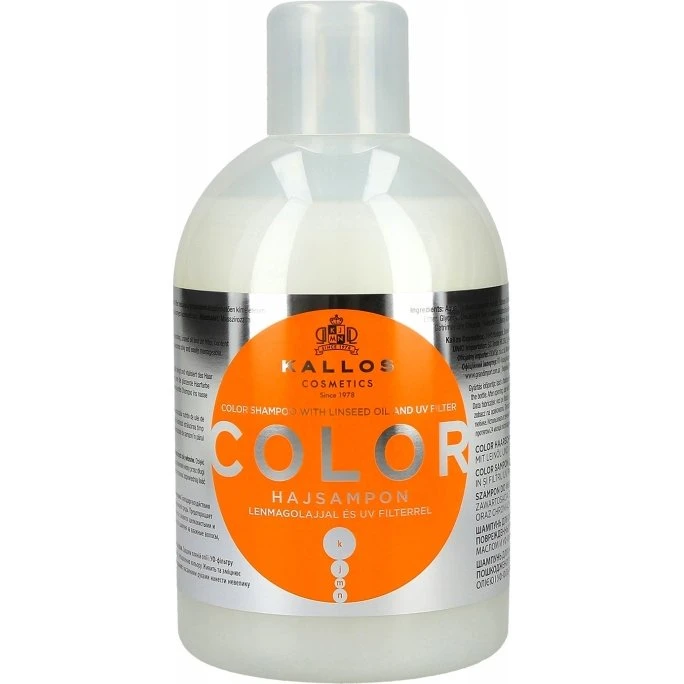 Kallos Color Shampoo Szampon do włosów farbowanych 1000 ml